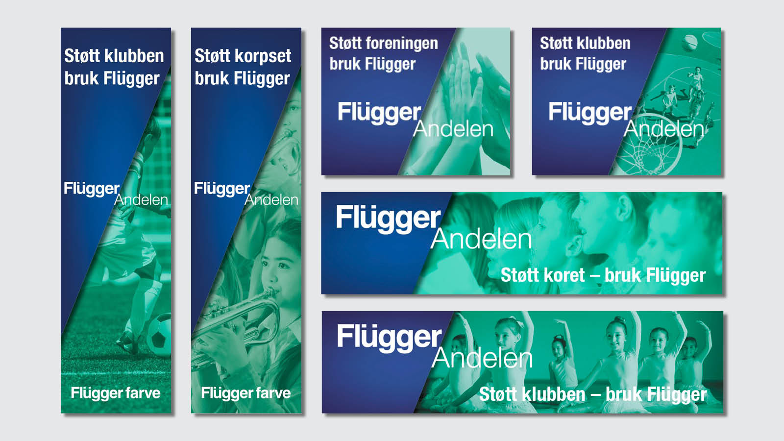 Materiell til Flügger Andelen