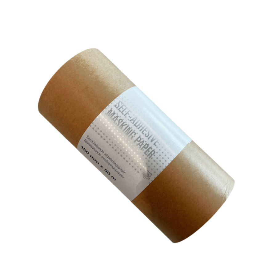 Selvklebende maskeringspapir