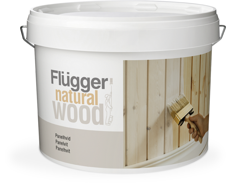 Natural Wood Panelhvit